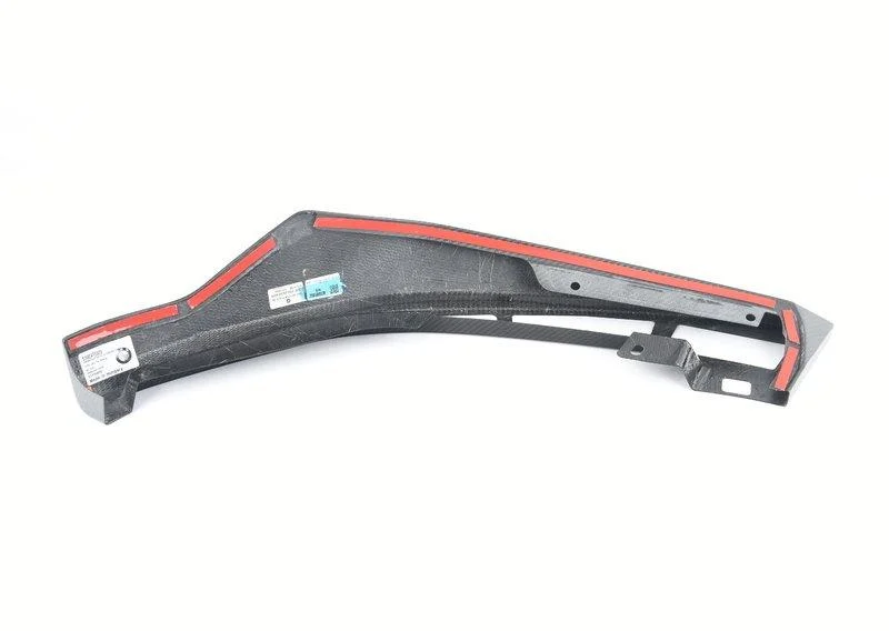 Карбоновая накладка бампера л 51192472301 BMW ориг - миниатюра 2