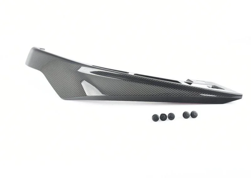 Карбоновая накладка бампера л 51192472301 BMW ориг - миниатюра 4