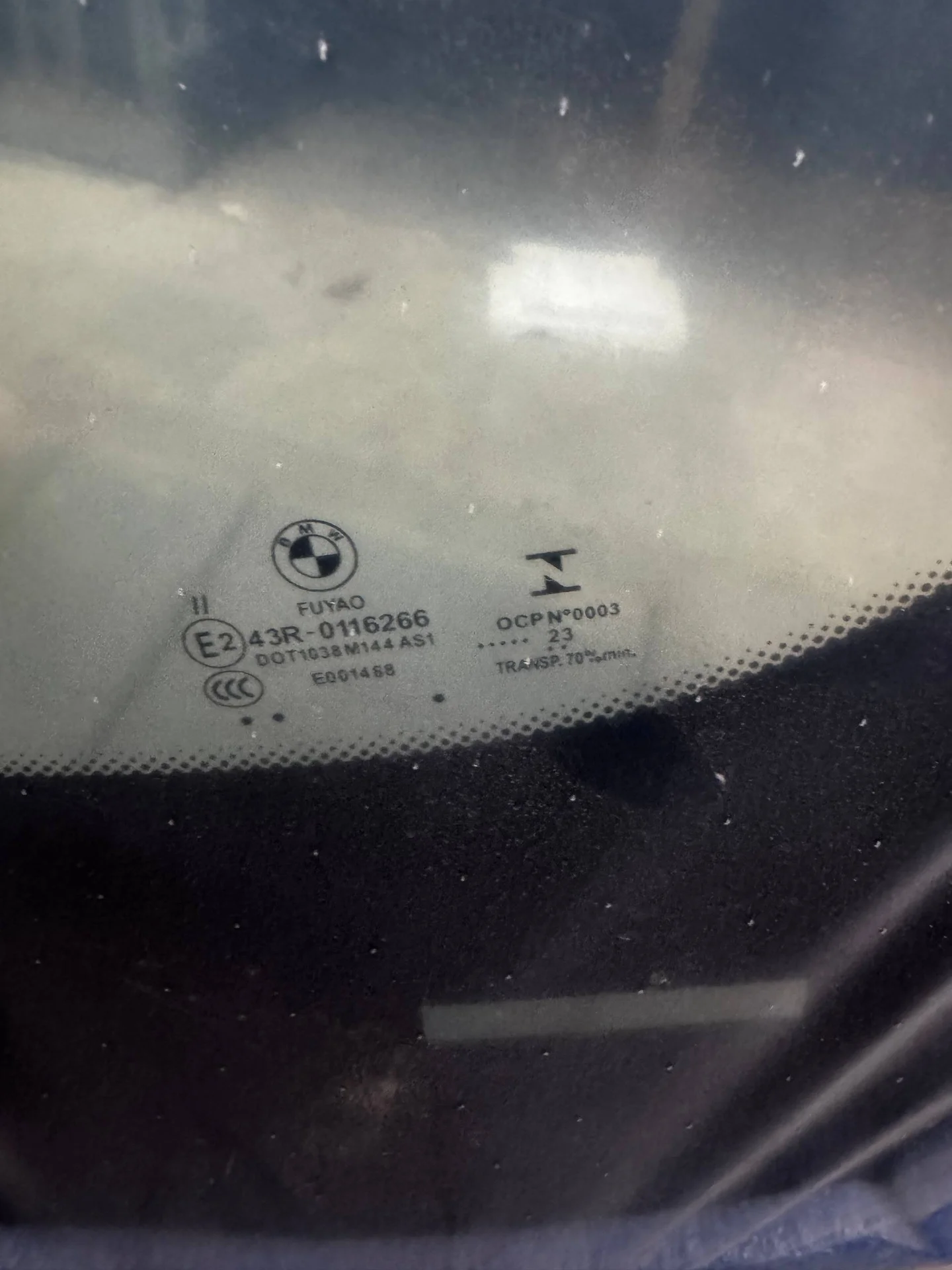 G01 - лобовое стекло hud 51315A967E8 BMW оригинал - миниатюра 2