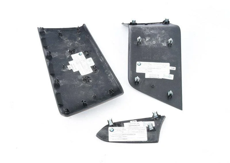 Компл.накл.пан.пр дерево ясень черный 51456801324 BMW - миниатюра 4