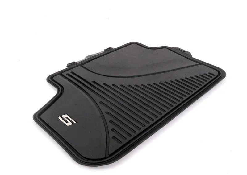 G30 ковры задние резиновые черные 51472414219 BMW - миниатюра 2