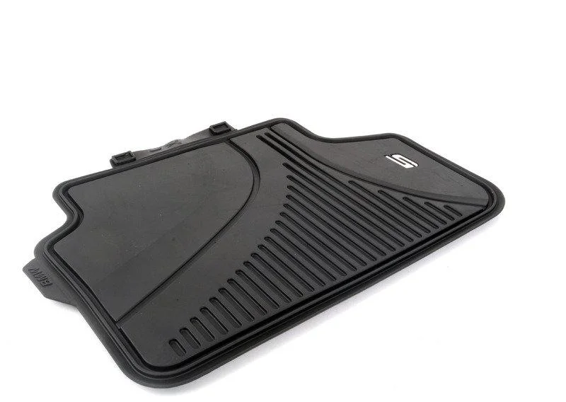 G30 ковры задние резиновые черные 51472414219 BMW - миниатюра 3
