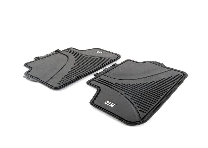 G30 ковры задние резиновые черные 51472414219 BMW - миниатюра 5