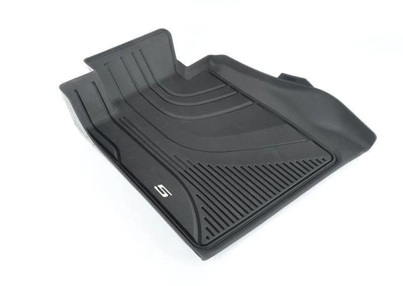 G30 передние коврики резиновые черные высокие 51472446335 BMW - миниатюра 4