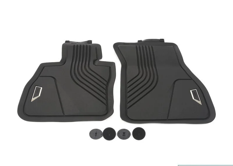 F40 коврики передние черные резиновые 51475B5B006 BMW - миниатюра 3