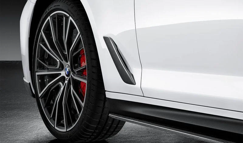 Накладка воздуховода крыла карбон справа 51712464948 BMW - миниатюра 2