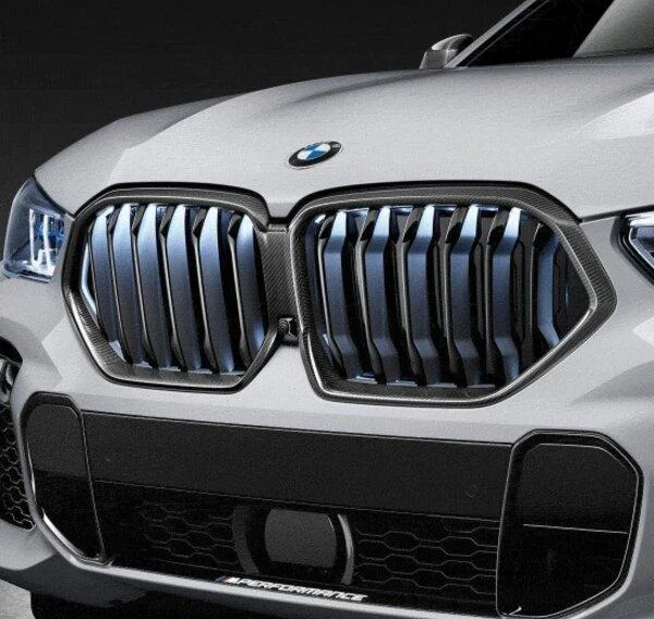 G06 передняя решетка карбон под подсветку 51712467265 BMW - миниатюра 7