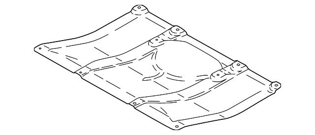 Экран моторного отсека f97 / f98 51758065928 BMW - изображение 1