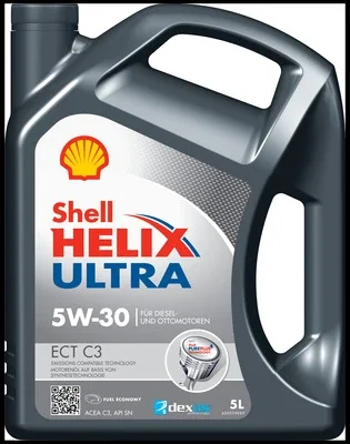 Моторное масло helix ultra ect c3 5w-30 550042845 SHELL