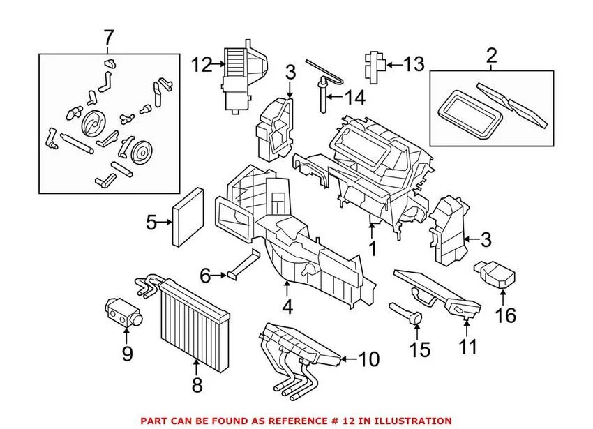 Вентилятор f15 / f16 / f85 / f86 64119291177 BMW - изображение 1