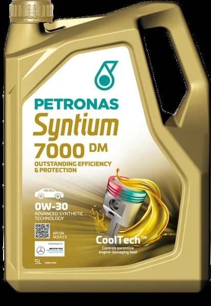 Моторное масло syntium 7000 dm 0w-30 70662M12EU PETRONAS