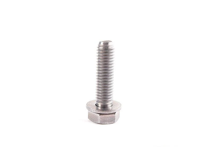 Болт с шестигранной головкой с шайбой 7119905532 BMW - изображение 1