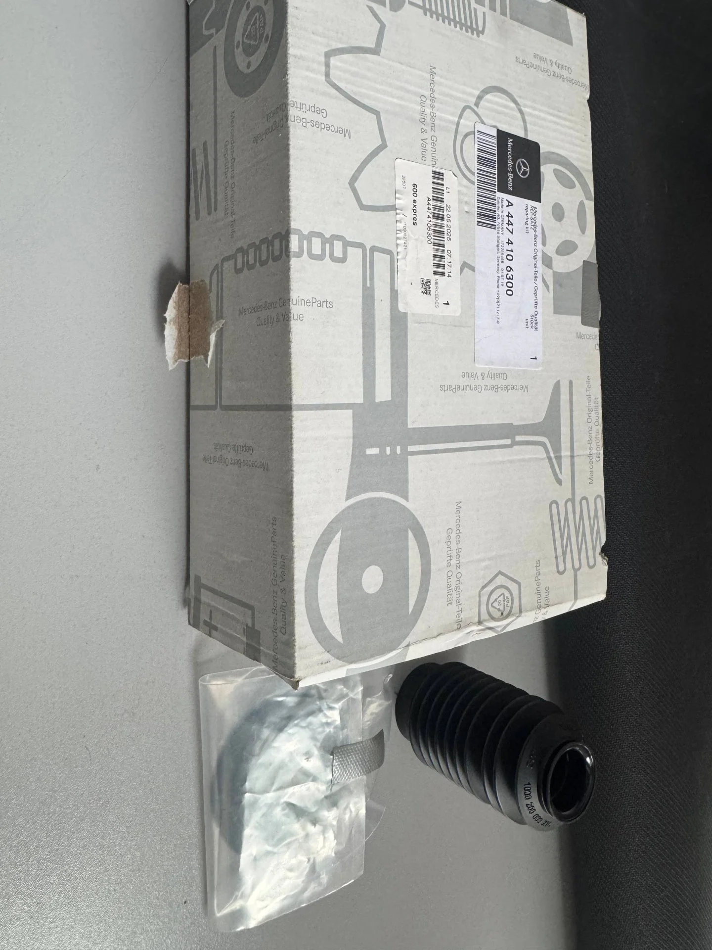 Ремкомплект переднего карданного вала mercedes-benz A4474106300 MB уценен.