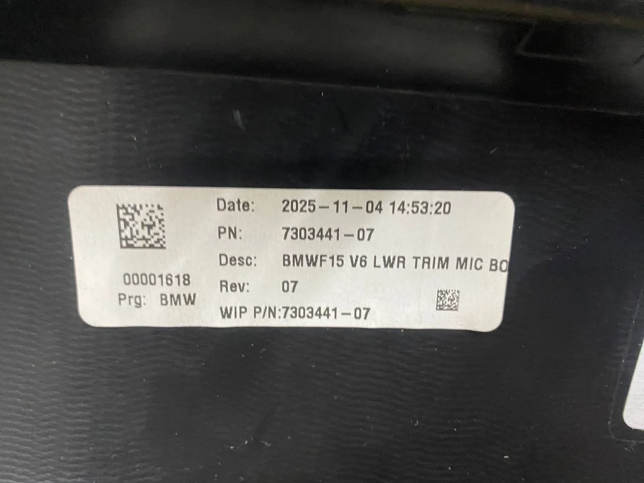 F15 облицовка бампера зд нж 51127303441 BMW уценен. - миниатюра 10