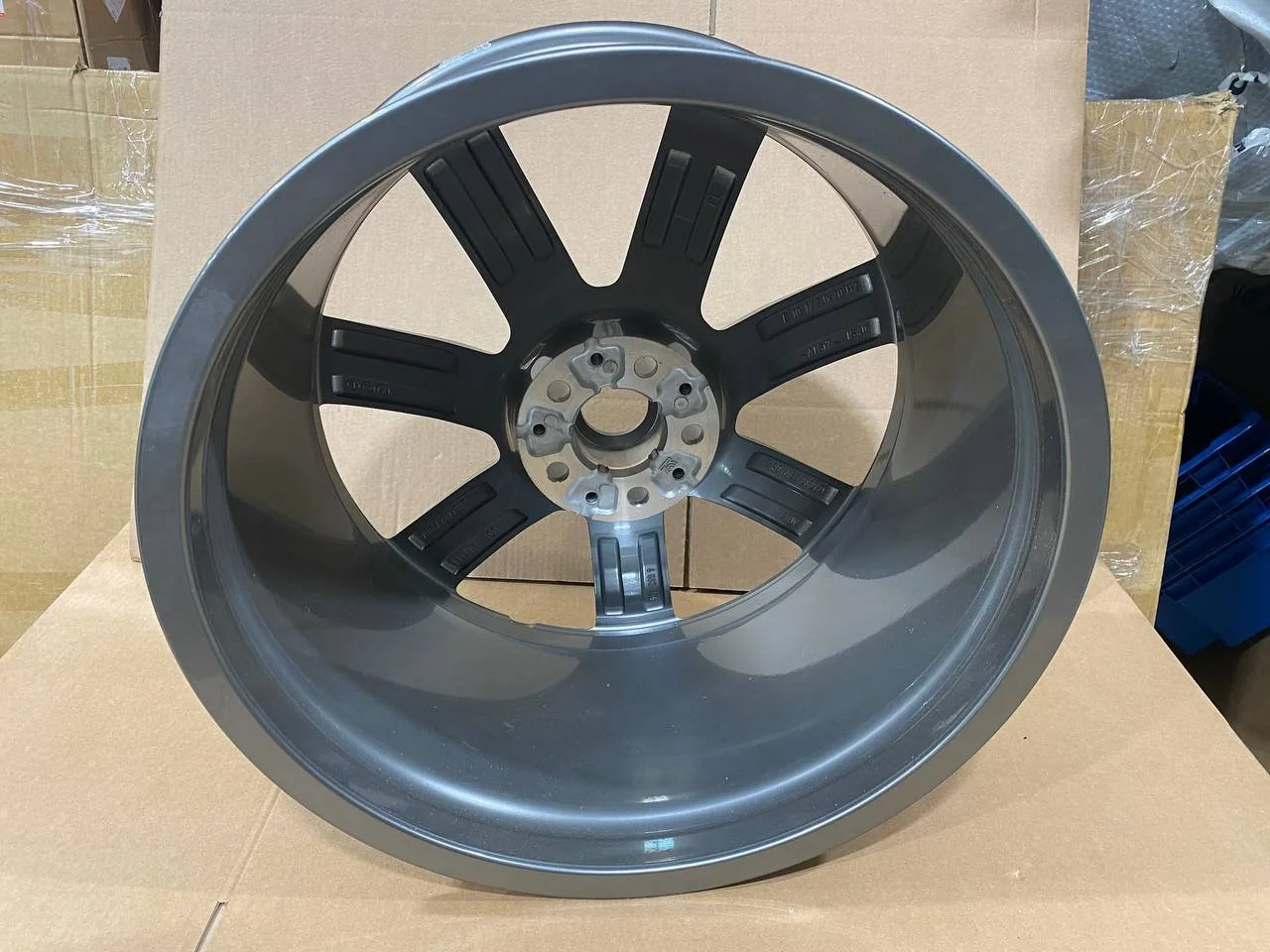 Колесный диск легкосплавный, ferricgrey 36116883754 BMW уценен. - миниатюра 4