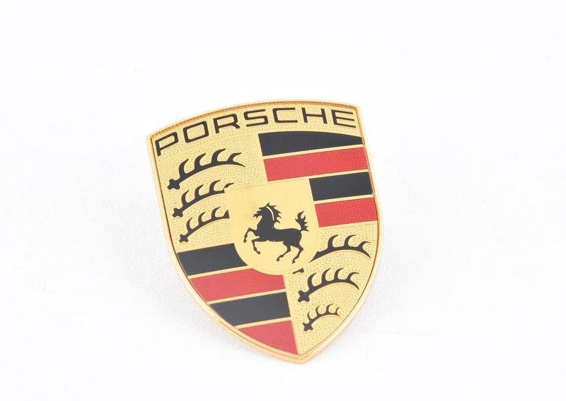 Эмблема на капот 95855960101 PORSCHE оригинал - миниатюра 3