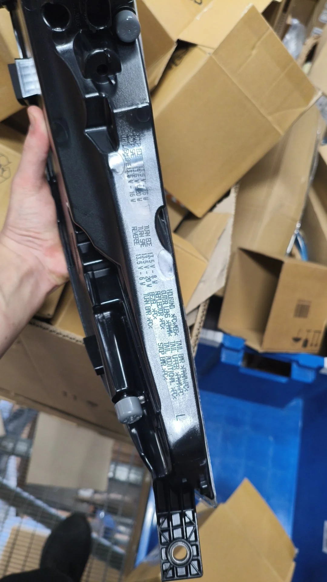 Зад фонарь внешн лев тмн panamera 973945091 PORSCHE