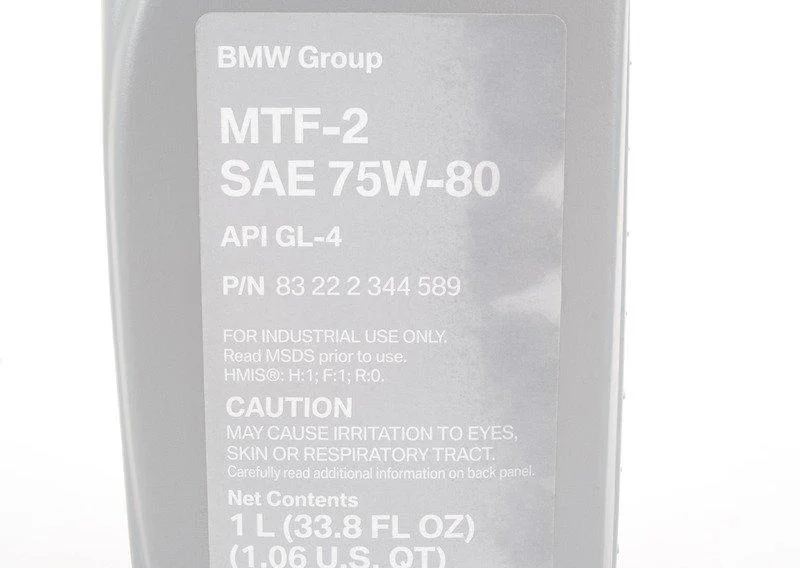 Масло для мкпп mtf 2 83220140516 BMW оригинал - миниатюра 3
