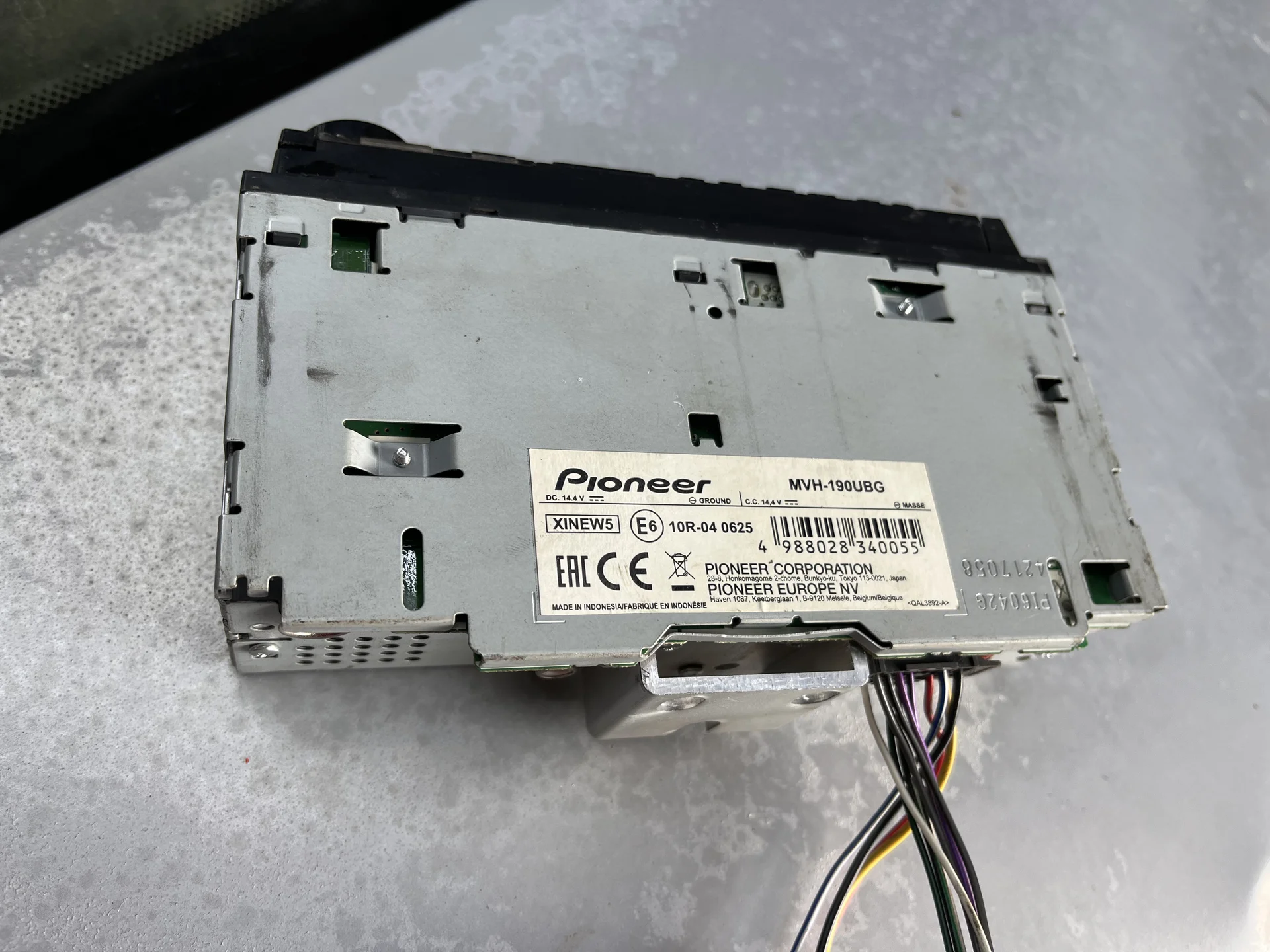 Магнитола pioneer MVH-190UGB - миниатюра 5