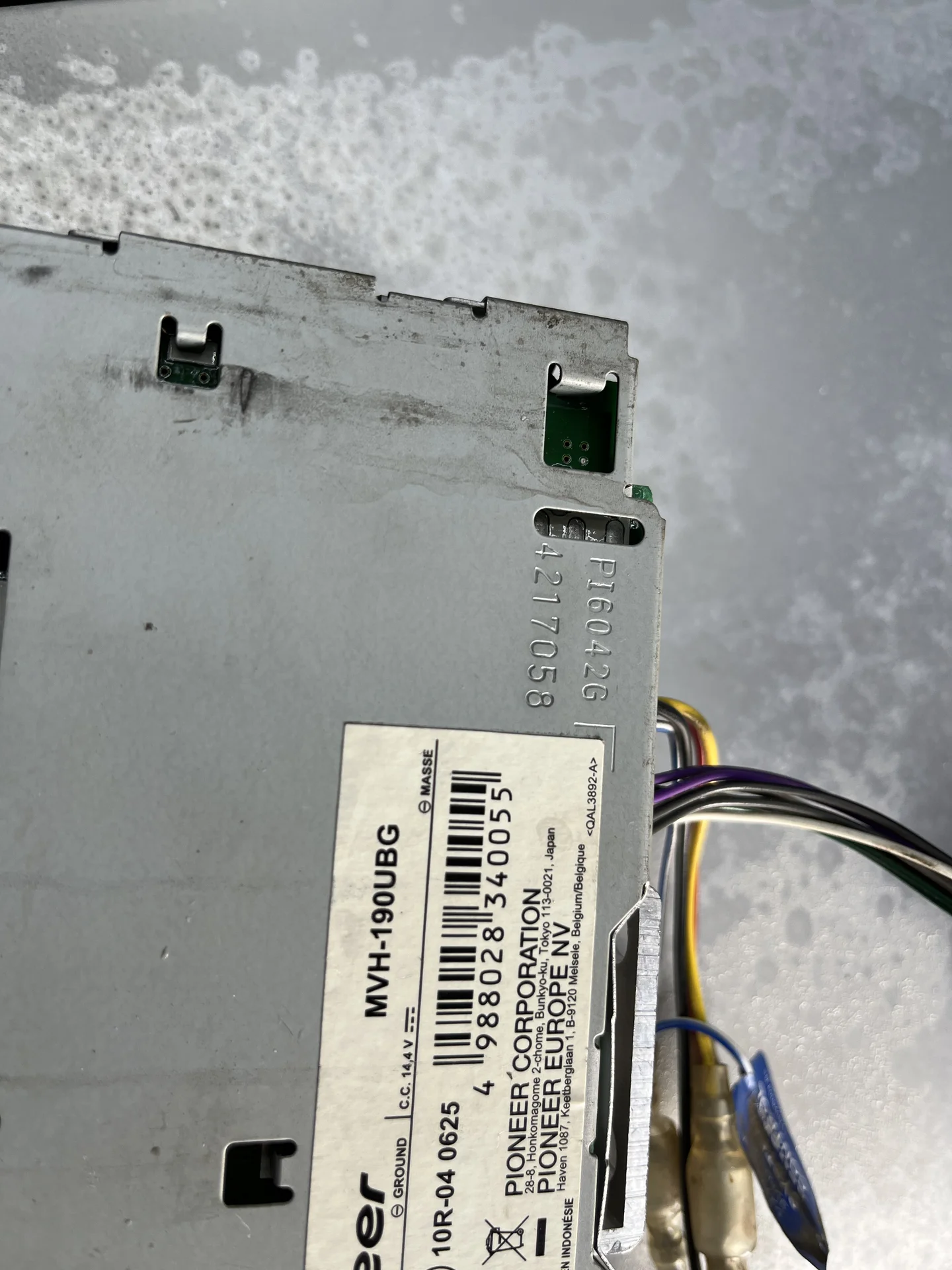 Магнитола pioneer MVH-190UGB - миниатюра 6