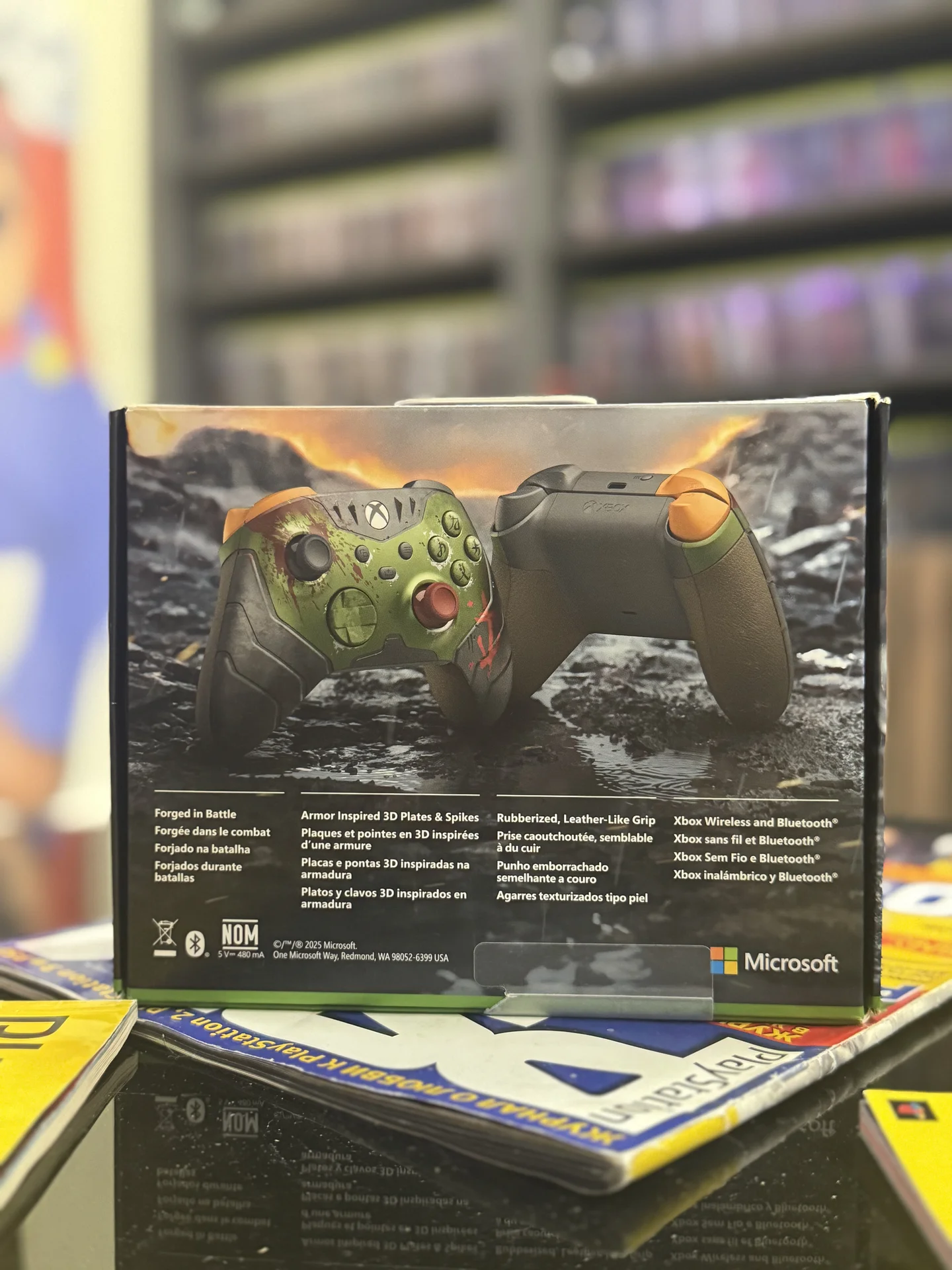Xbox Gamepad Doom Dark Ages новый - миниатюра 3