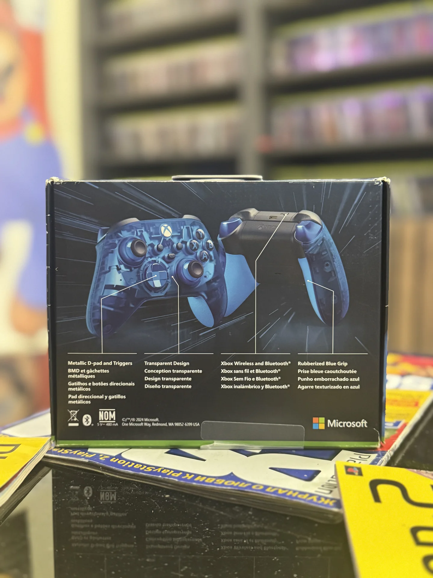 Xbox Gamepad Series Sky Cipher новый - миниатюра 3