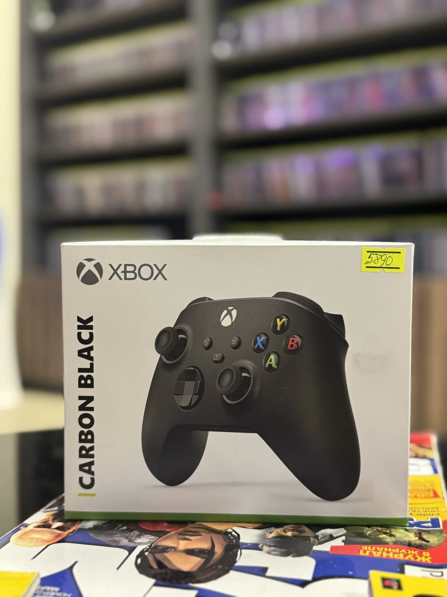 Xbox Gamepad Series Carbon Black новый - изображение 1