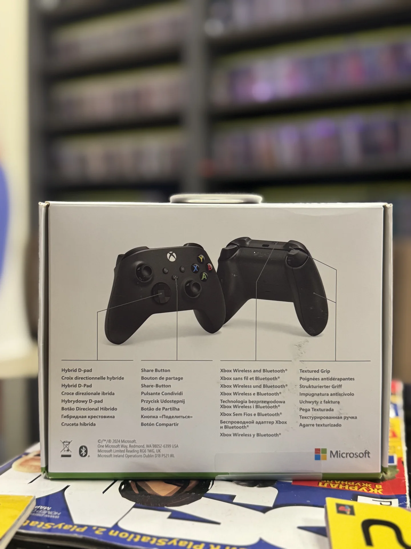 Xbox Gamepad Series Carbon Black новый - миниатюра 3