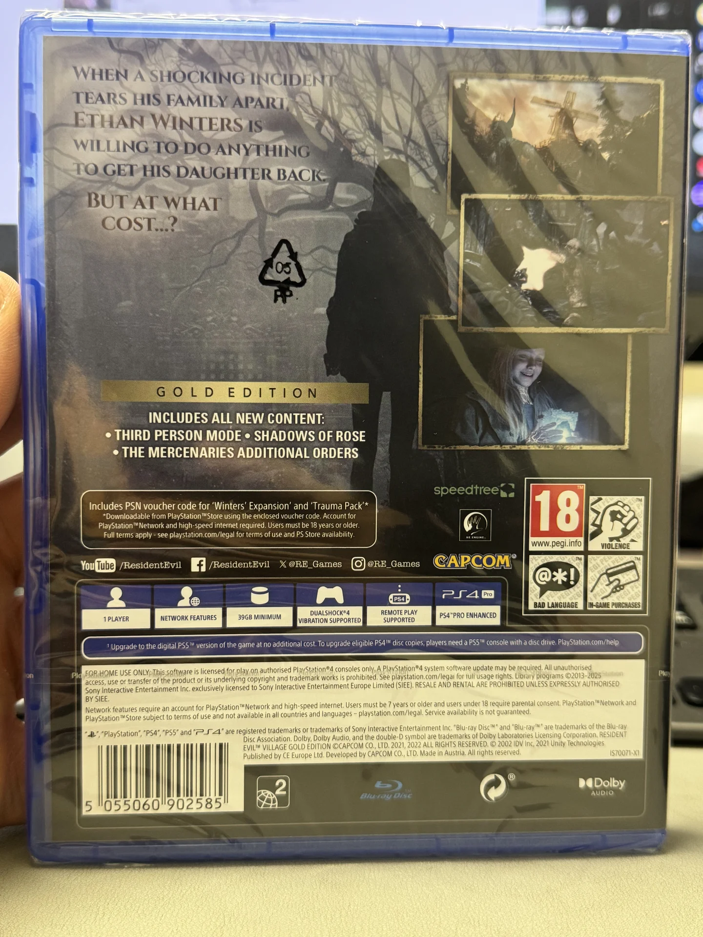 Resident Evil Village Gold Edition Ps4 новый - миниатюра 2