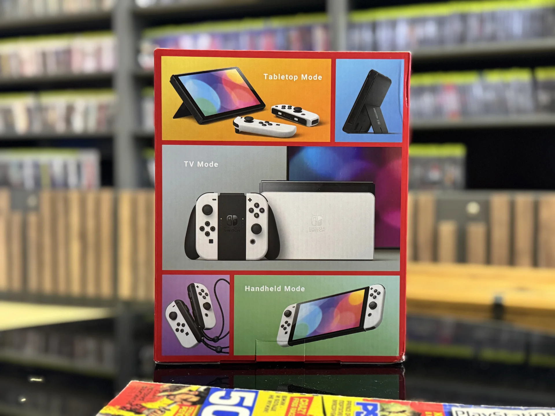 Nintendo Switch Oled White новый - миниатюра 2