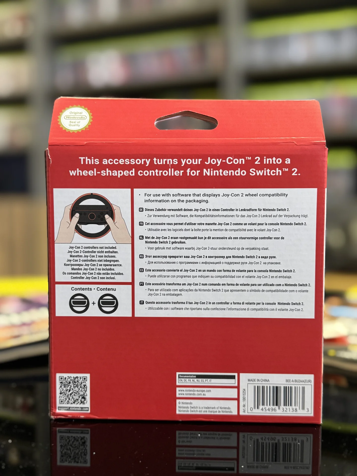 Рули Joy Con 2 Wheel Pair новый - миниатюра 2