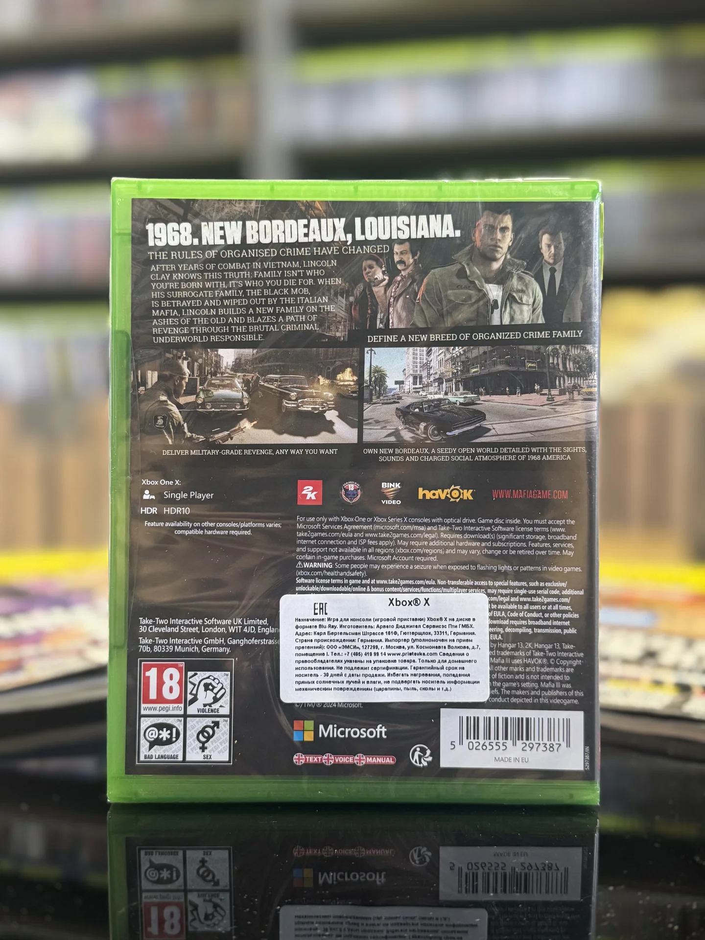 Mafia 3 Xbox новый - миниатюра 2