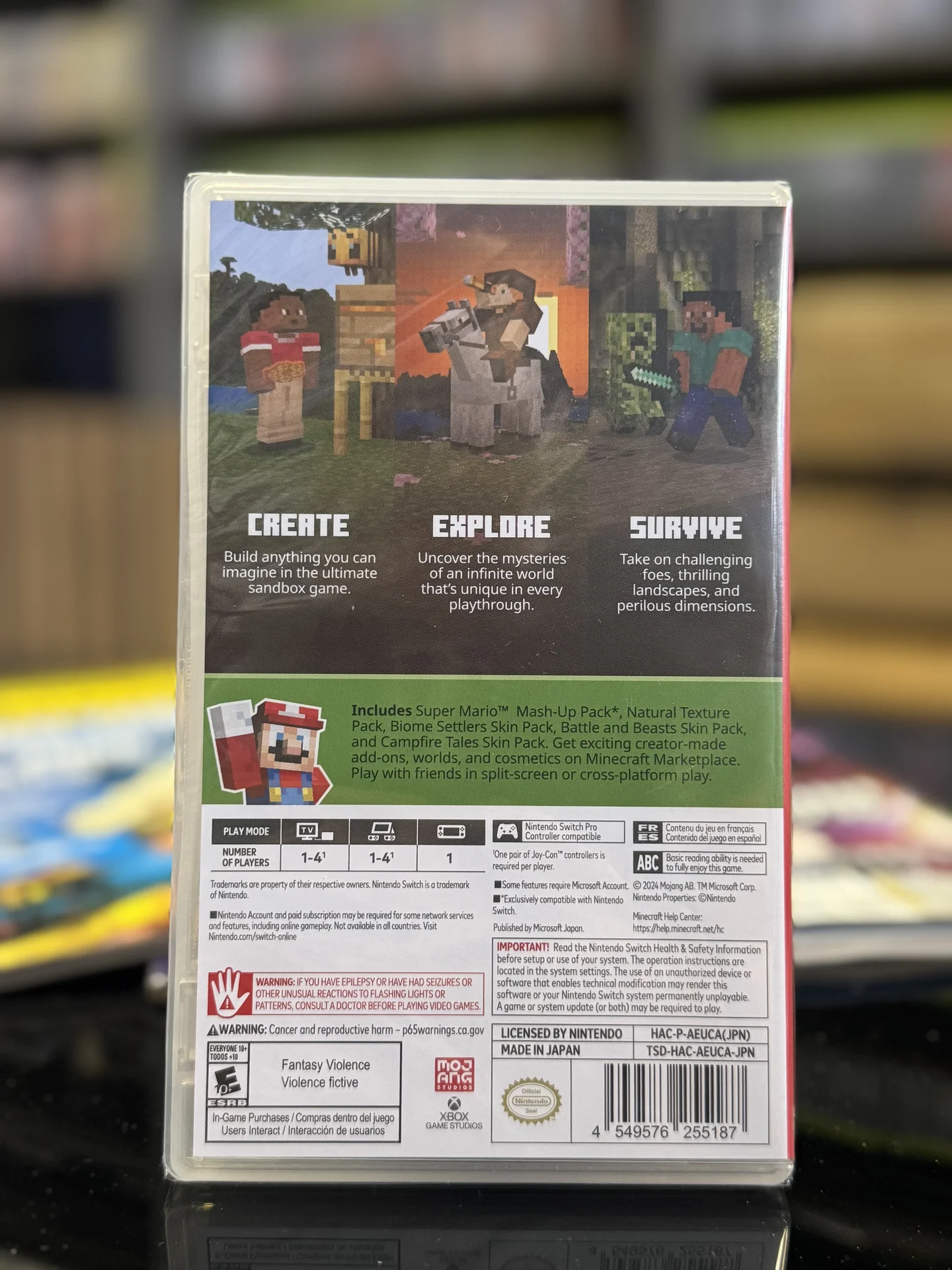 Minecraft Switch новый - миниатюра 2