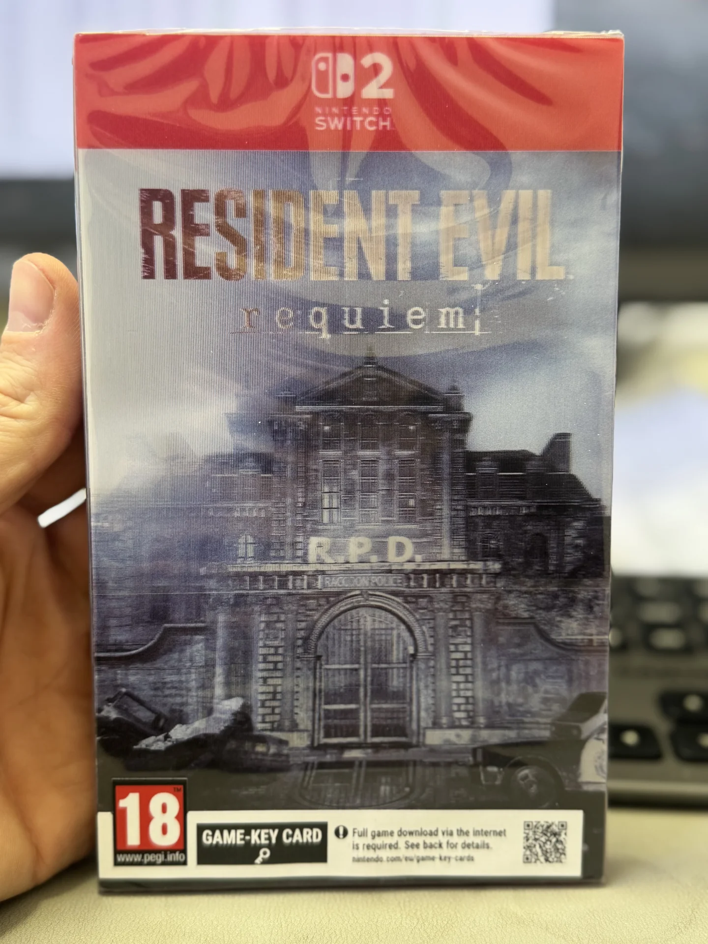 Resident Evil Requiem Lenticular Switch2 новый