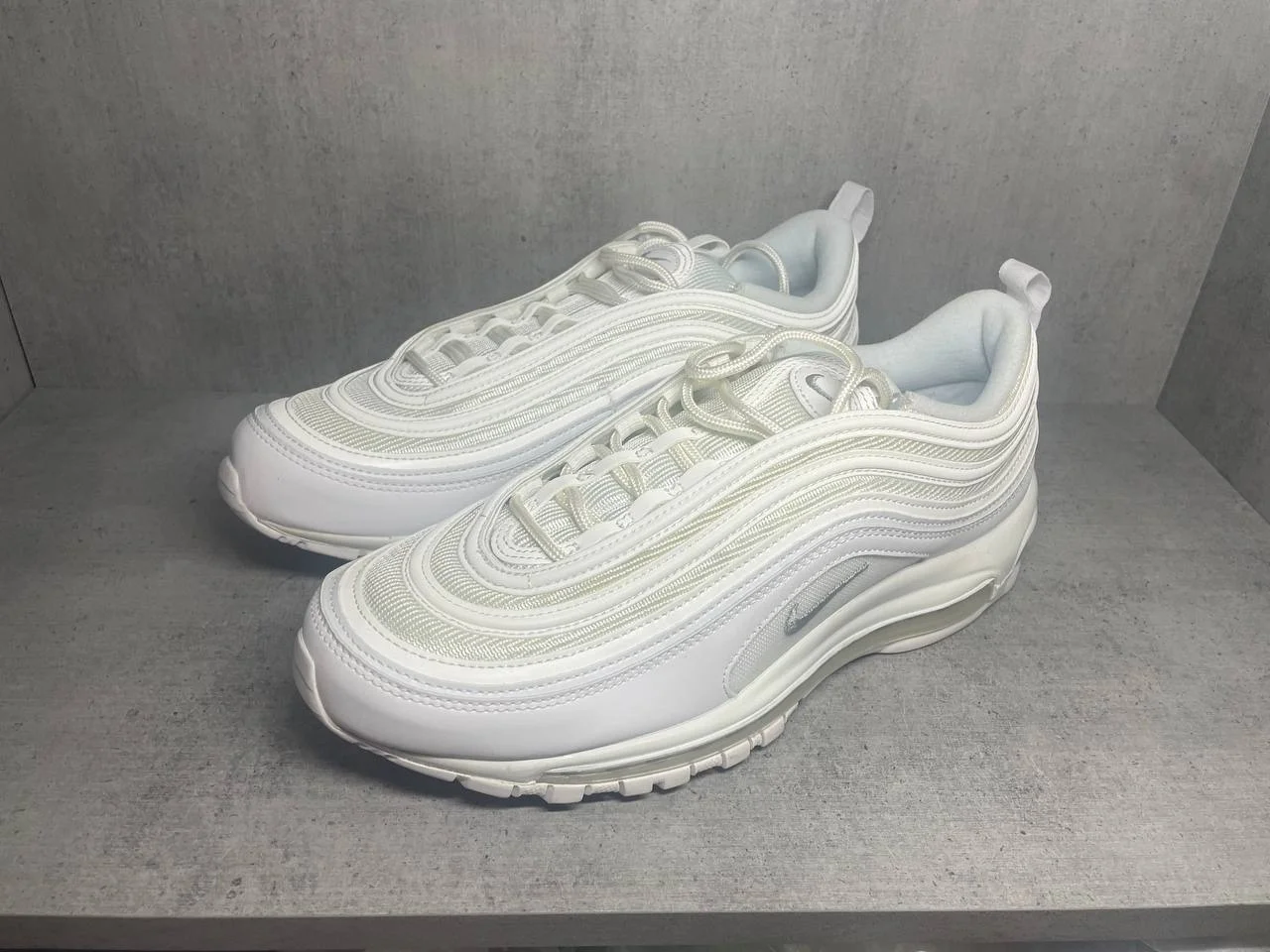 Nike Air Max 97 Triple White Оригинал - изображение 1