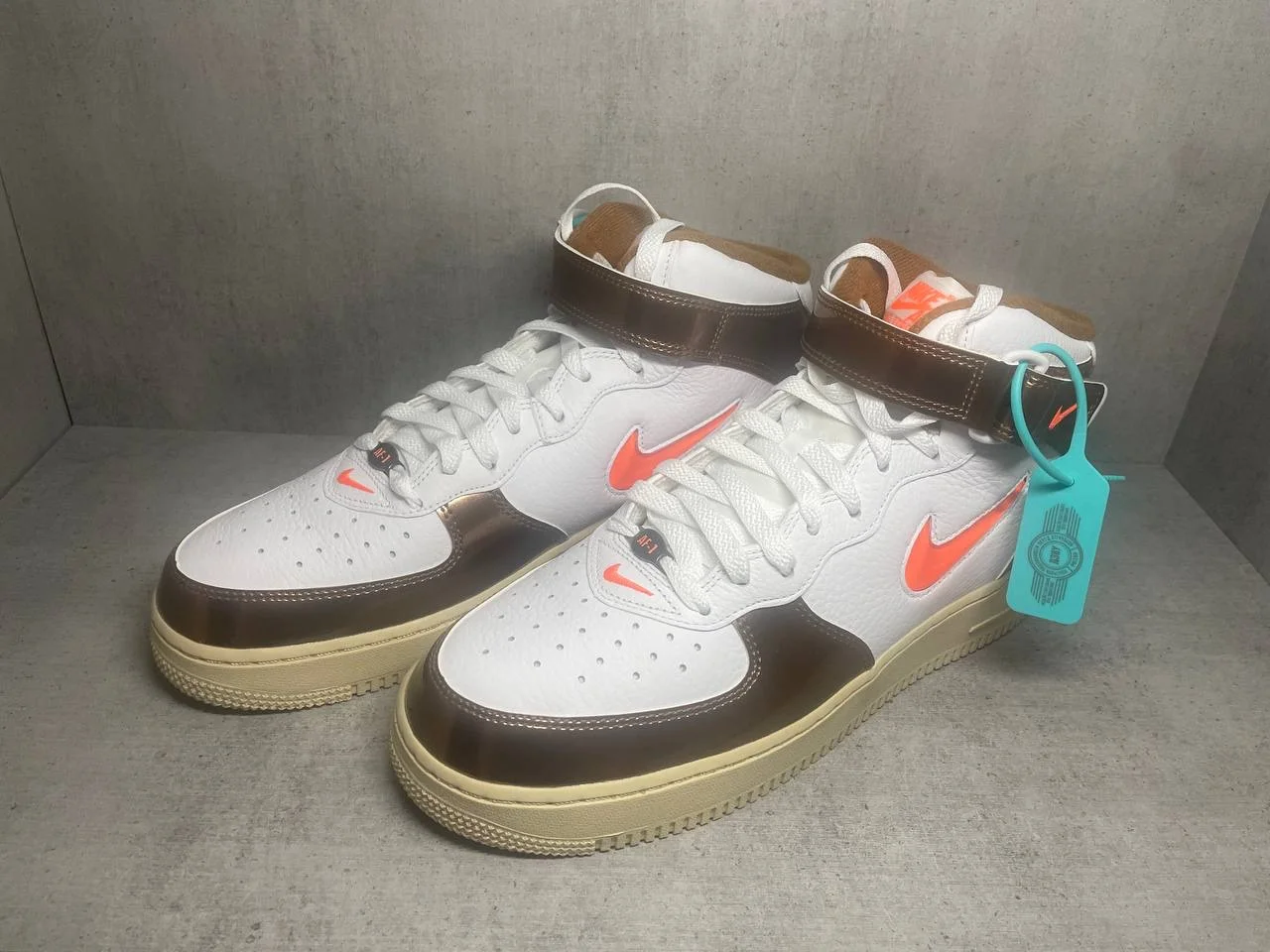 Nike Air Force 1 Mid QS Ale Brown Оригинал