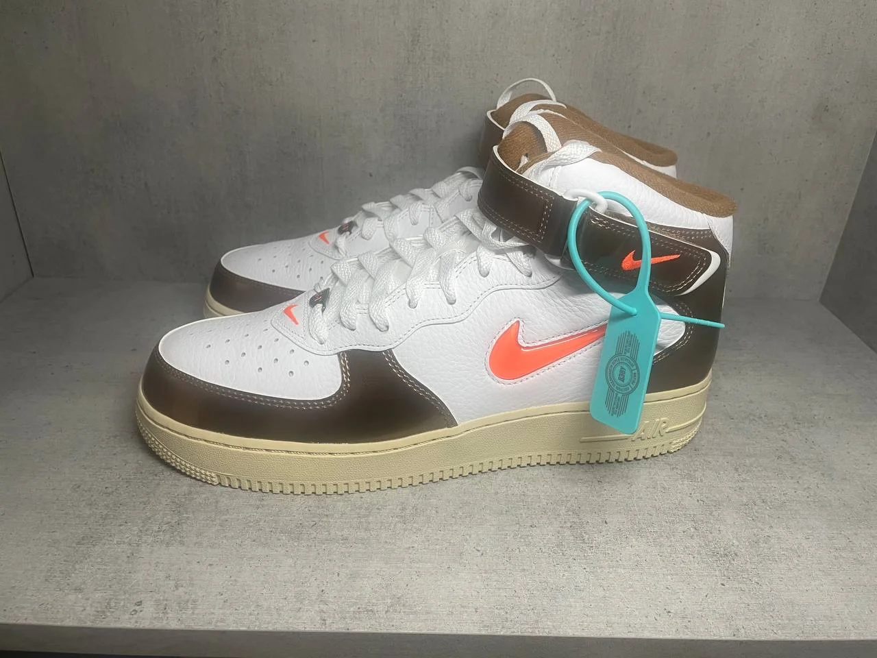 Nike Air Force 1 Mid QS Ale Brown Оригинал - миниатюра 2