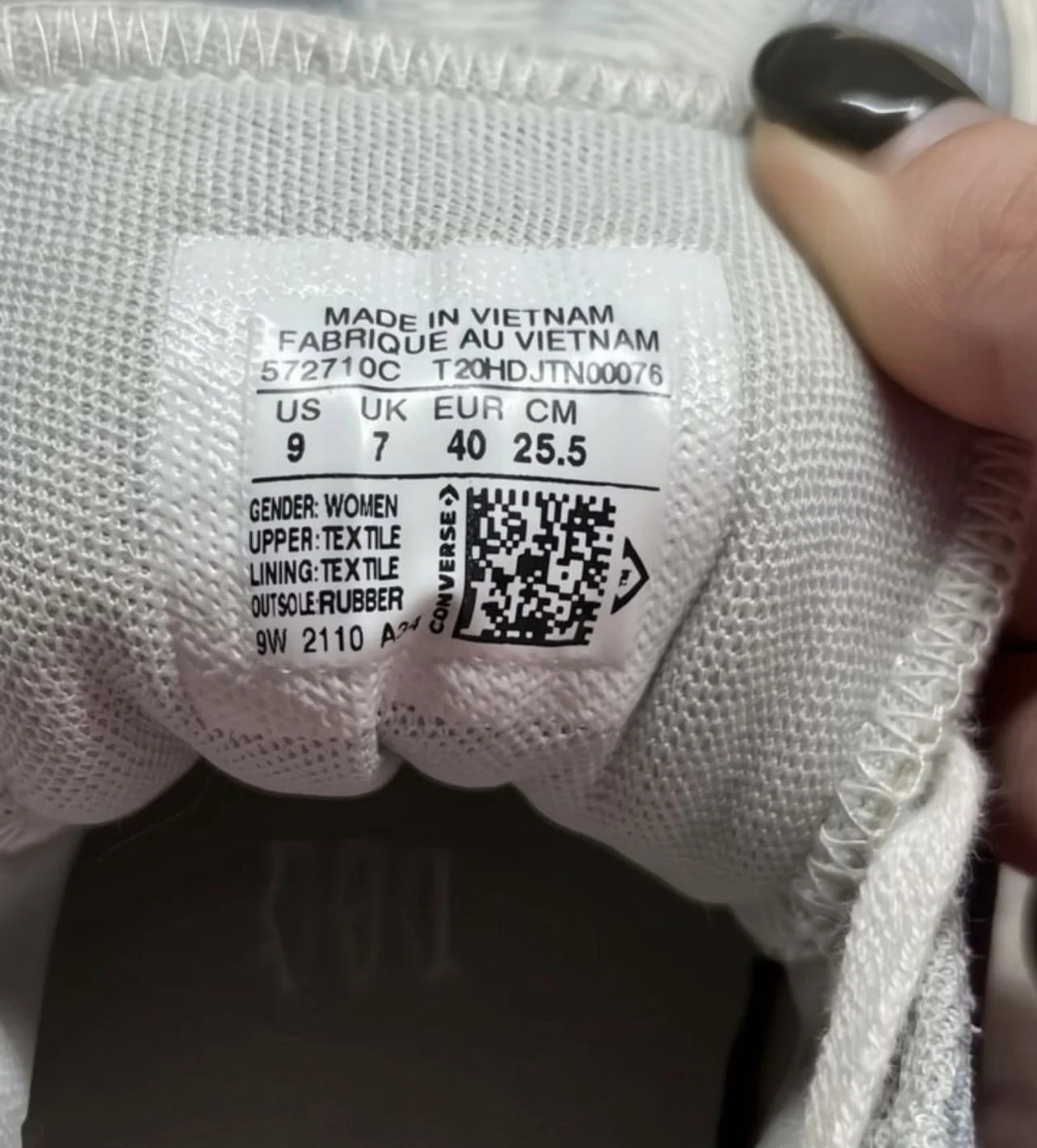 Оригинальные кеды converse chuck taylor star lift - миниатюра 3