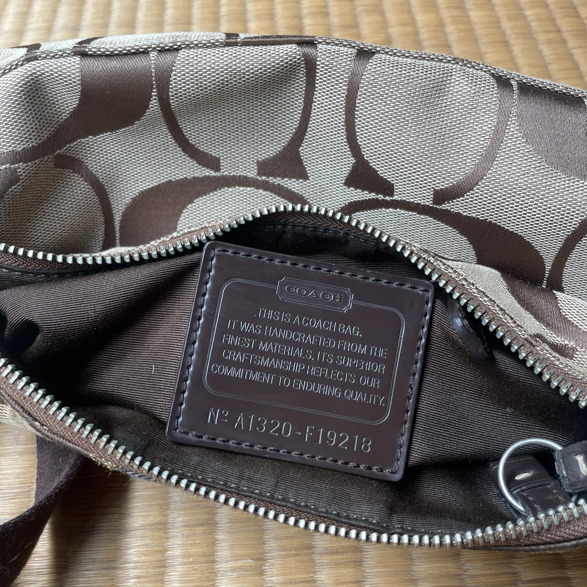 сумка Coach винтаж - миниатюра 2