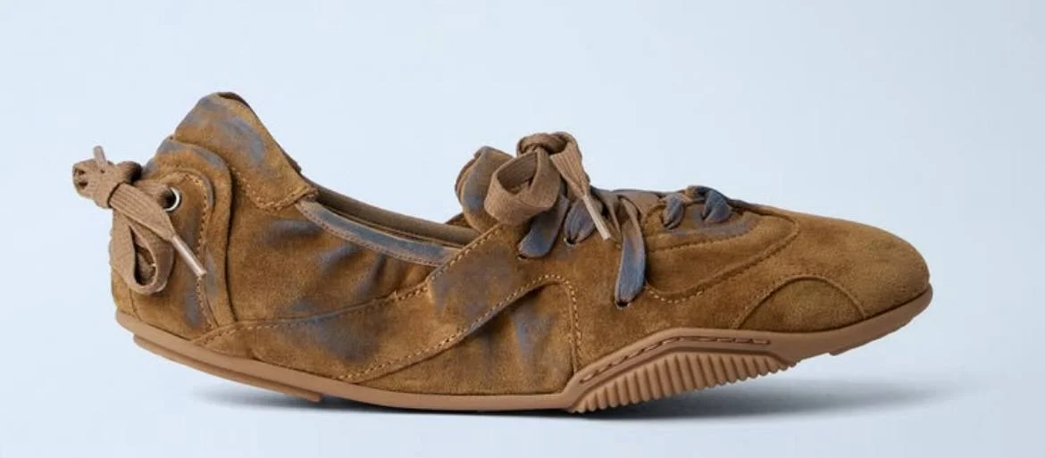 Acne Studios Suede Brown кеды - миниатюра 2