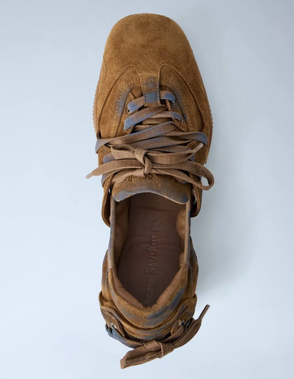 Acne Studios Suede Brown кеды - миниатюра 3