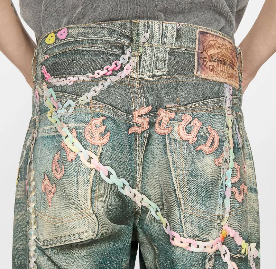 Шорты Acne Studios Denim - миниатюра 3