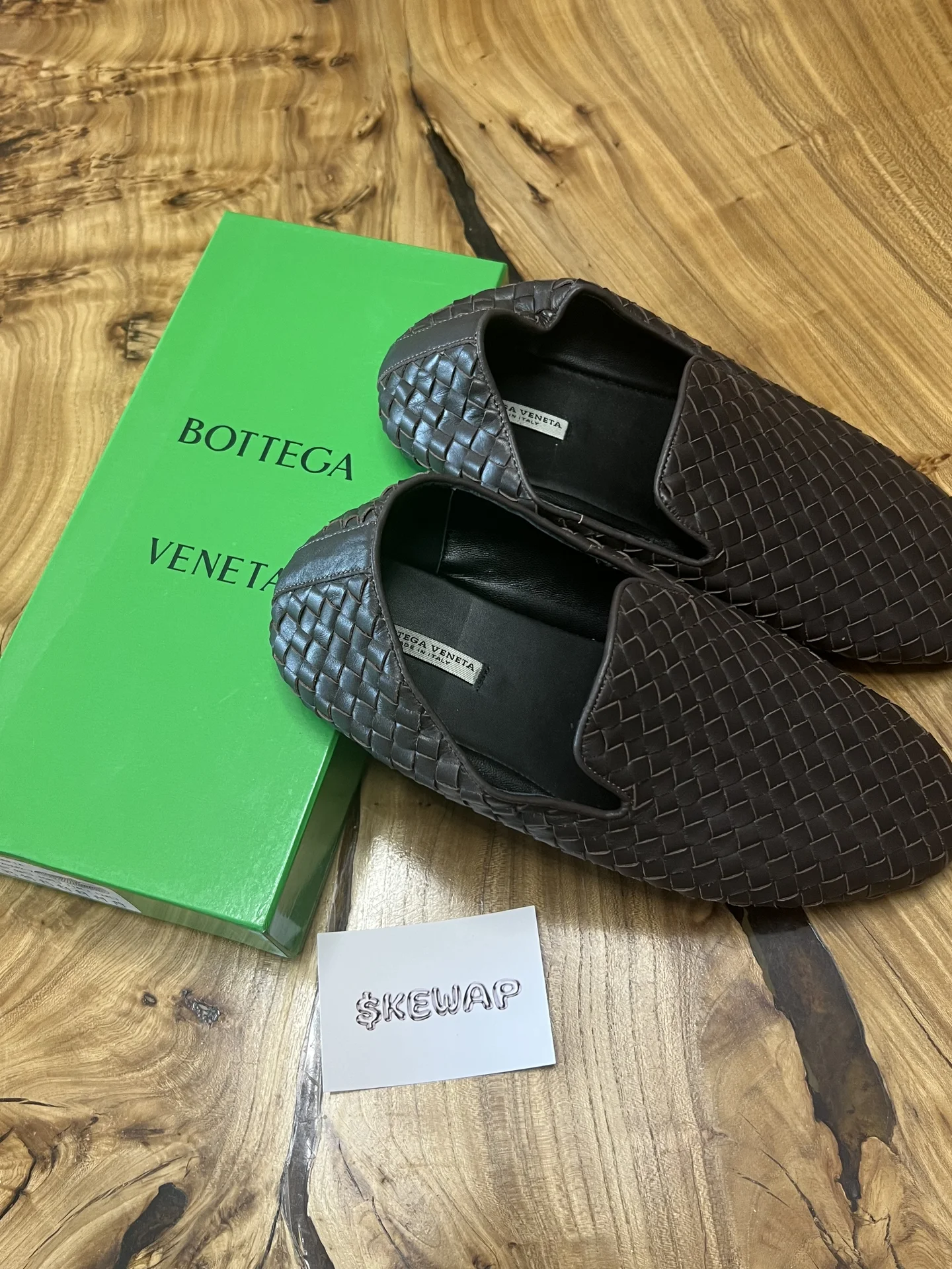 Bottega Veneta плетеные лоферы - миниатюра 3