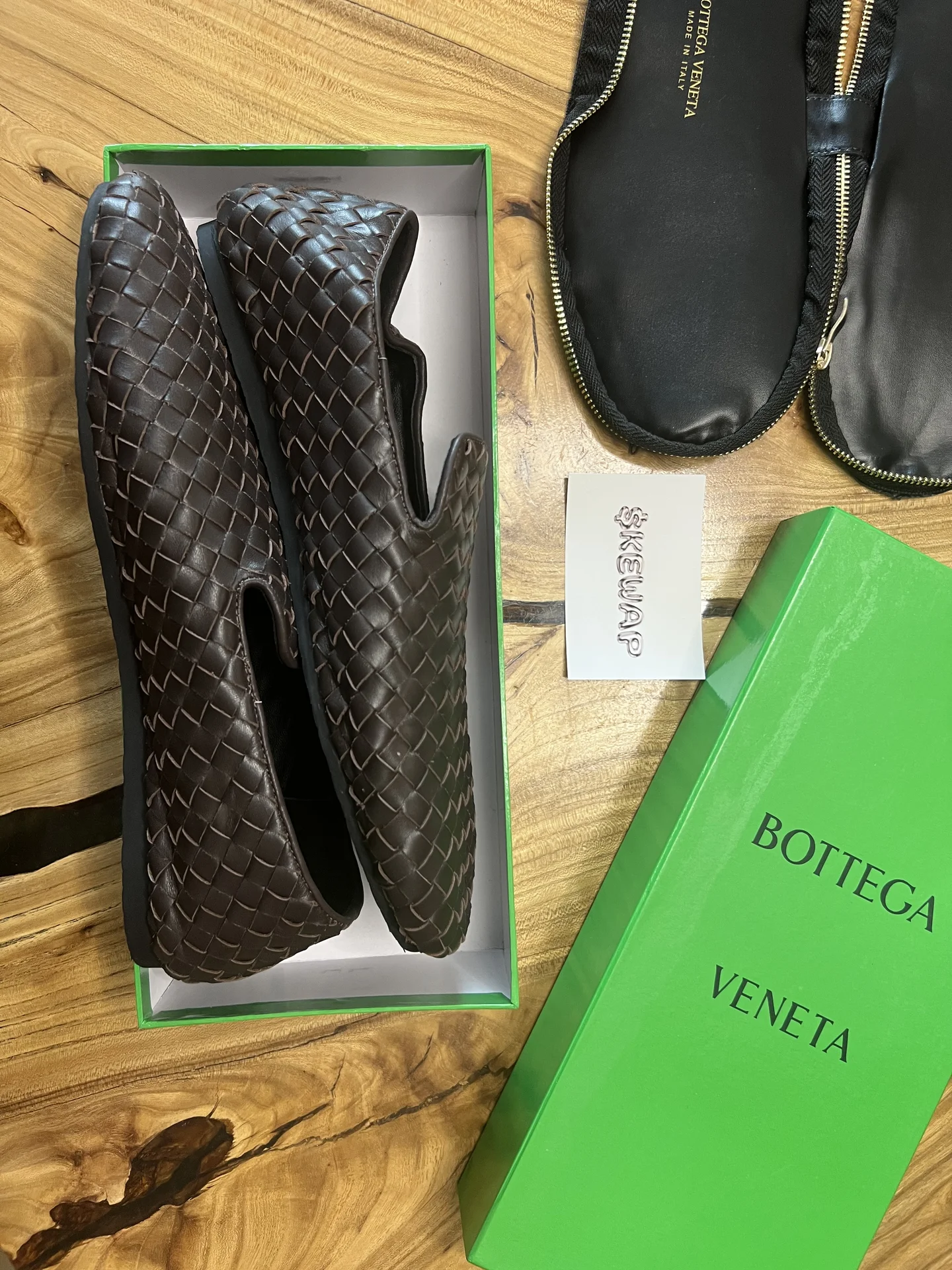 Bottega Veneta плетеные лоферы - миниатюра 7
