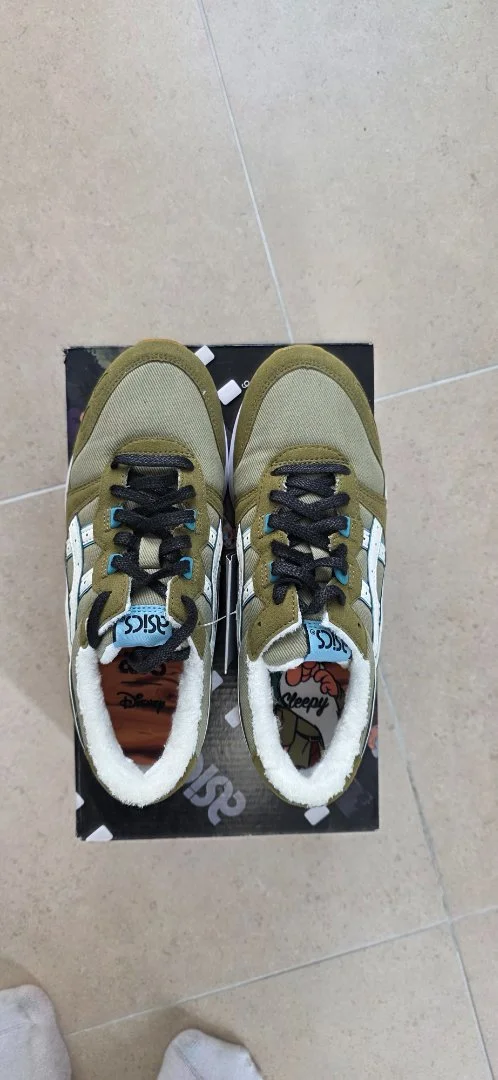 Кроссовки asics /snow white детские,новые,35 - миниатюра 2