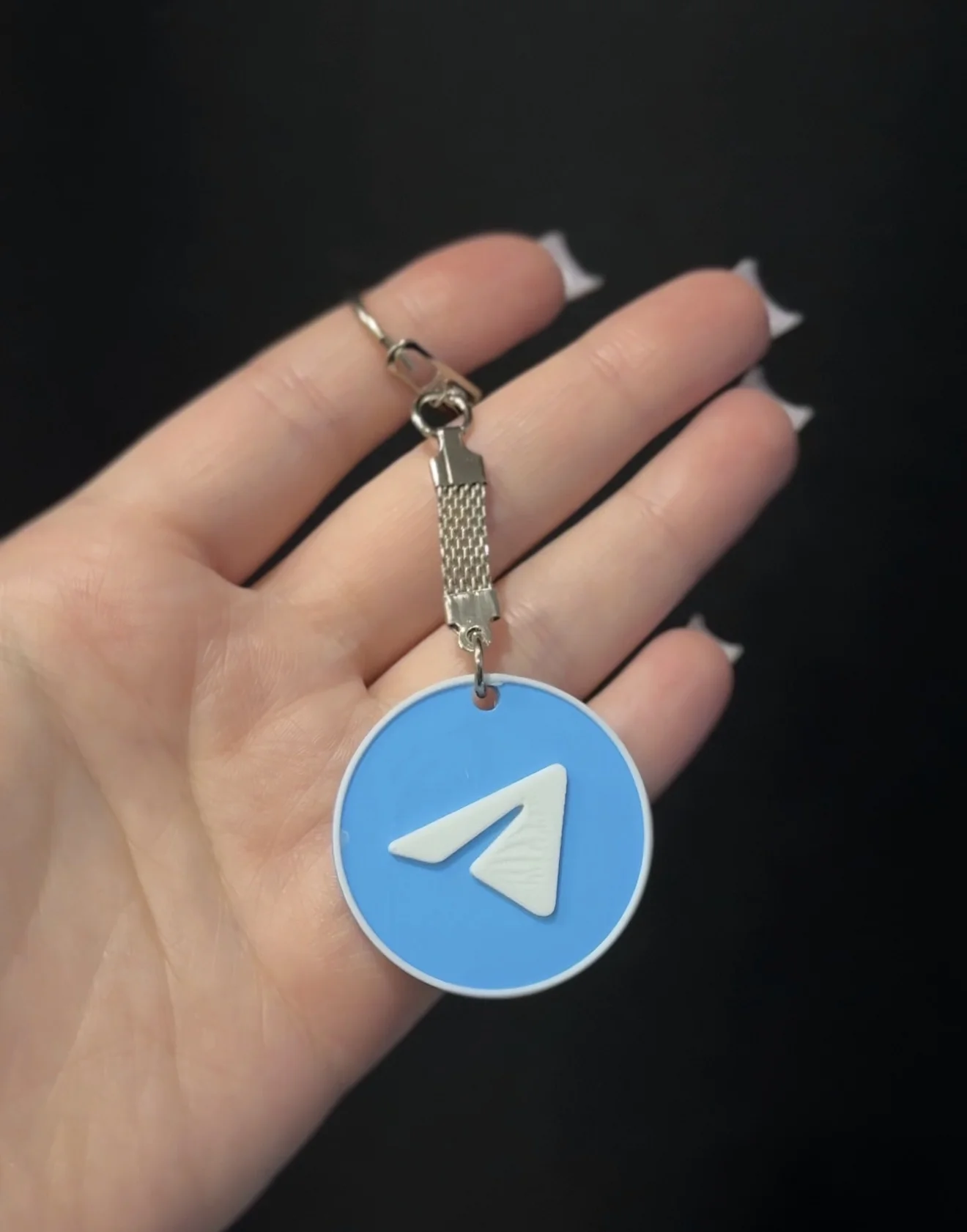NFC метка брелок Контакты, сайт, соцсети - миниатюра 3