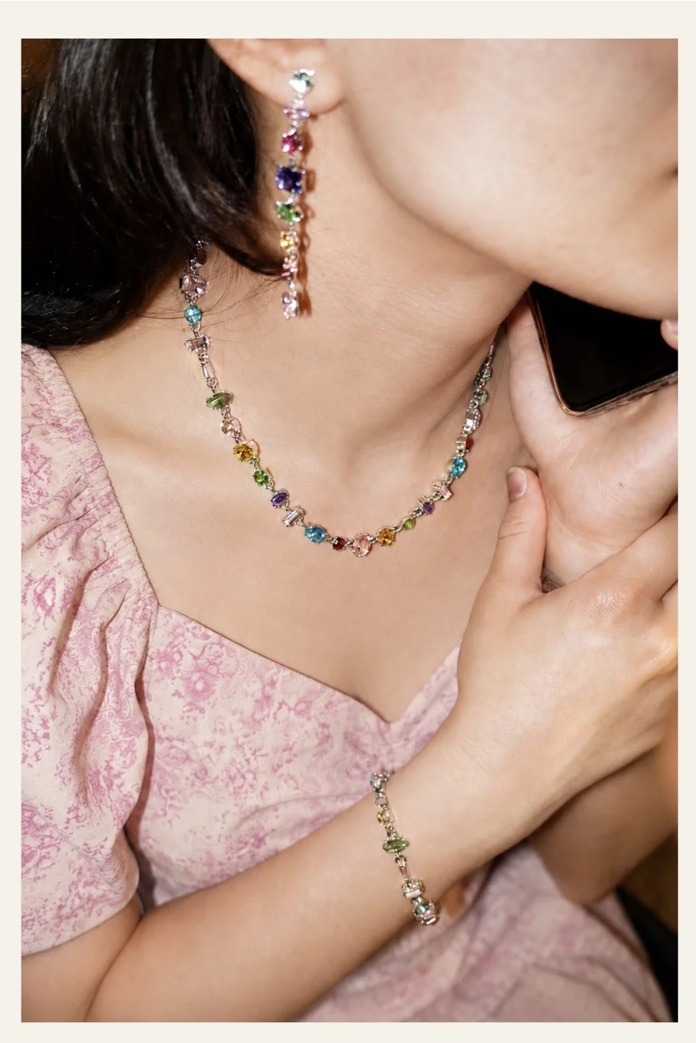 дофаминовый комплект «swarovski” - миниатюра 2