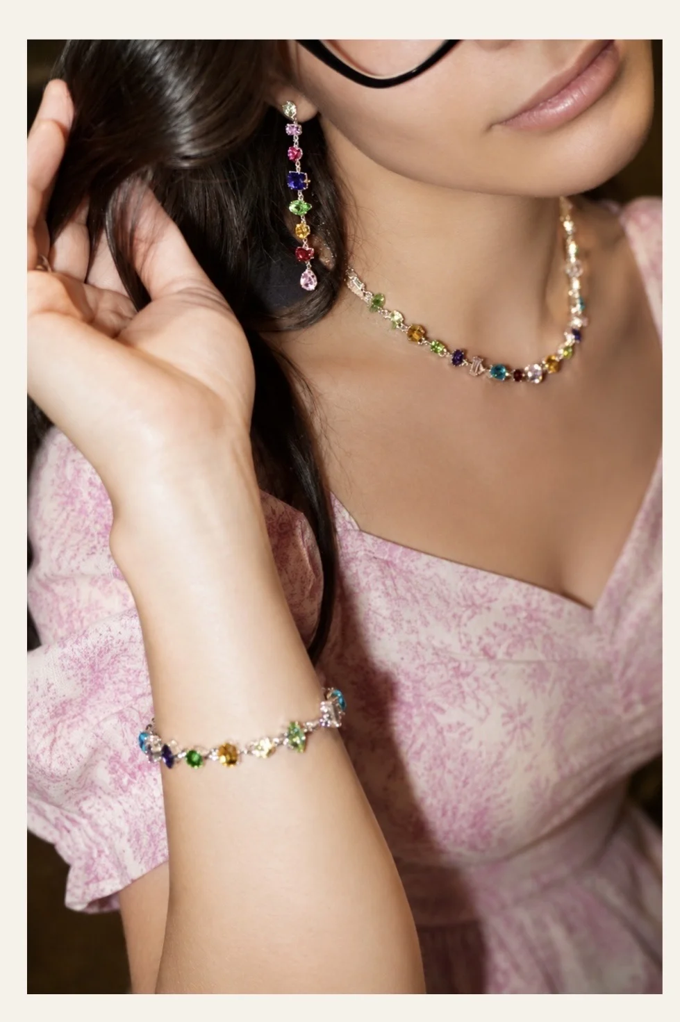 дофаминовый комплект «swarovski” - миниатюра 3