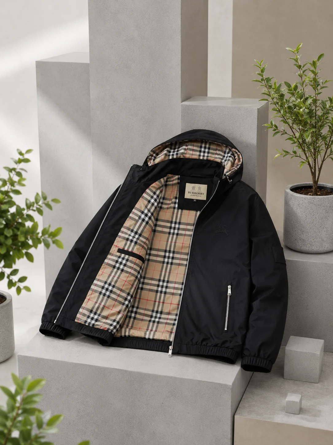 Ветровка Burberry мужская - миниатюра 3