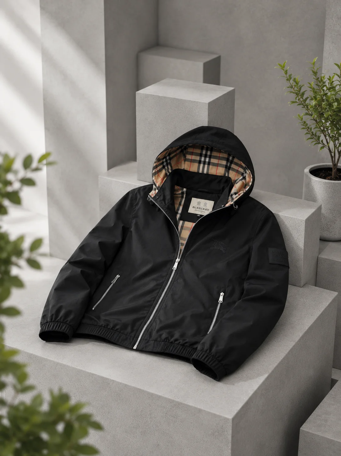 Ветровка Burberry мужская - миниатюра 4